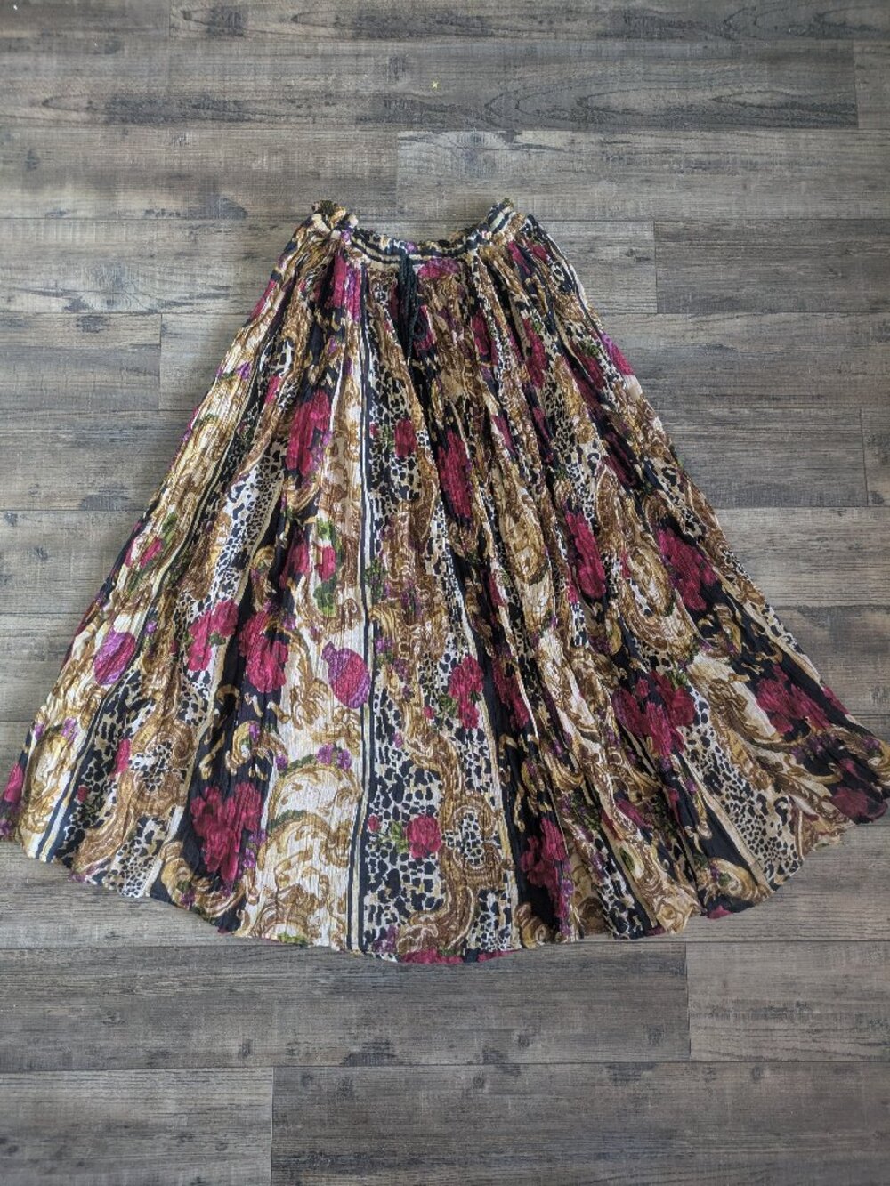 Vintage 1970s/80s Beautiful Indian Cotton Long skirt